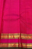 Vintage Vairaoosi Kanchipuram Silk Saree in Brown and Pink with 2G Gold Zari